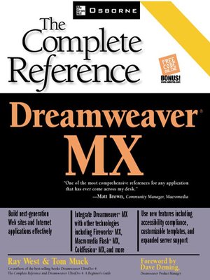 Dreamweaver® MX - ebook